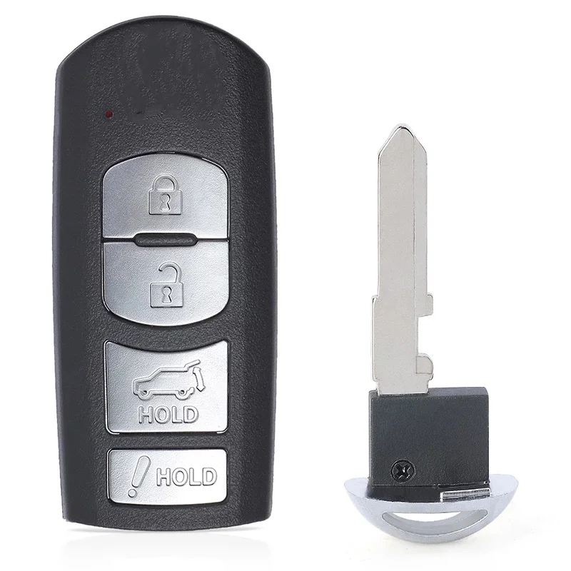 DIYKEY 4 Buttons SKE11B-01/02 Modified Smart Remote Key For Mazda CX7 CX9 2007 2008 2009 FCC ID: BGBX1T458SKE11A01 315MHz 434MHz