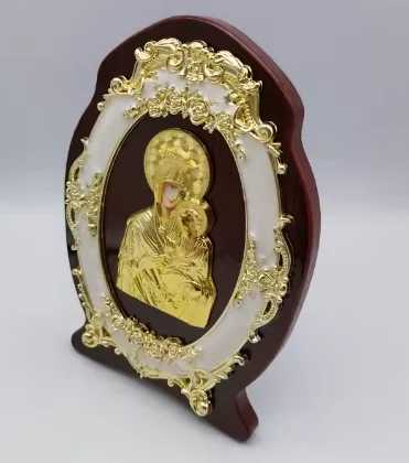 Orthodox Icon Palm Fake Wooden Book Church Utensils Catholic Decor