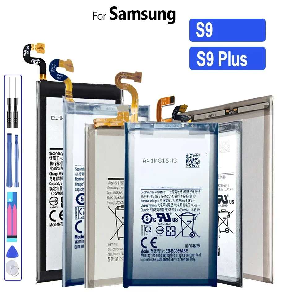 EB-BG960ABE EB-BG965ABE Battery For Samsung Galaxy S9 S 9 G9600 SM-G960F S9Plus S9 Plus G9650 S9+ G965F High Quality Batteries