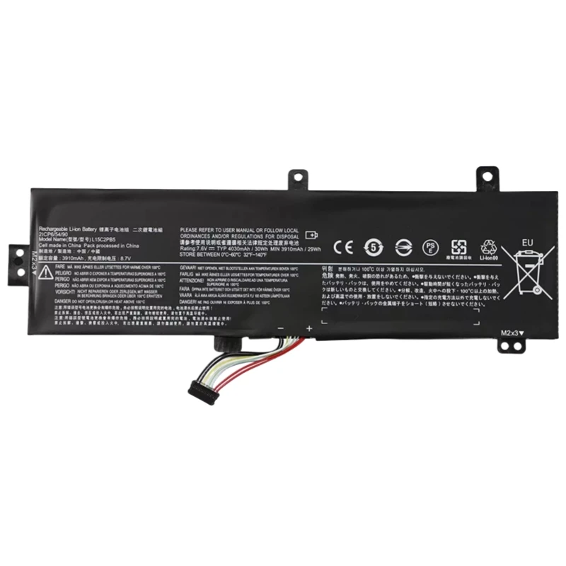 7.6V 30Wh L15C2PB5 L15L2PB5 L15L2PB4 L15M2PB5 L15M2PB3 Laptop Battery For Lenovo IdeaPad 310-15IKB 310-15ISK 310-15ABR 510-15IKB