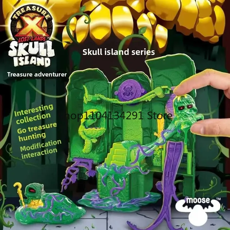 Original Treasure X: Treasure Adventurer Golden Treasure Alien Skull Island Frozen Swamp Lava Pagoda Temple