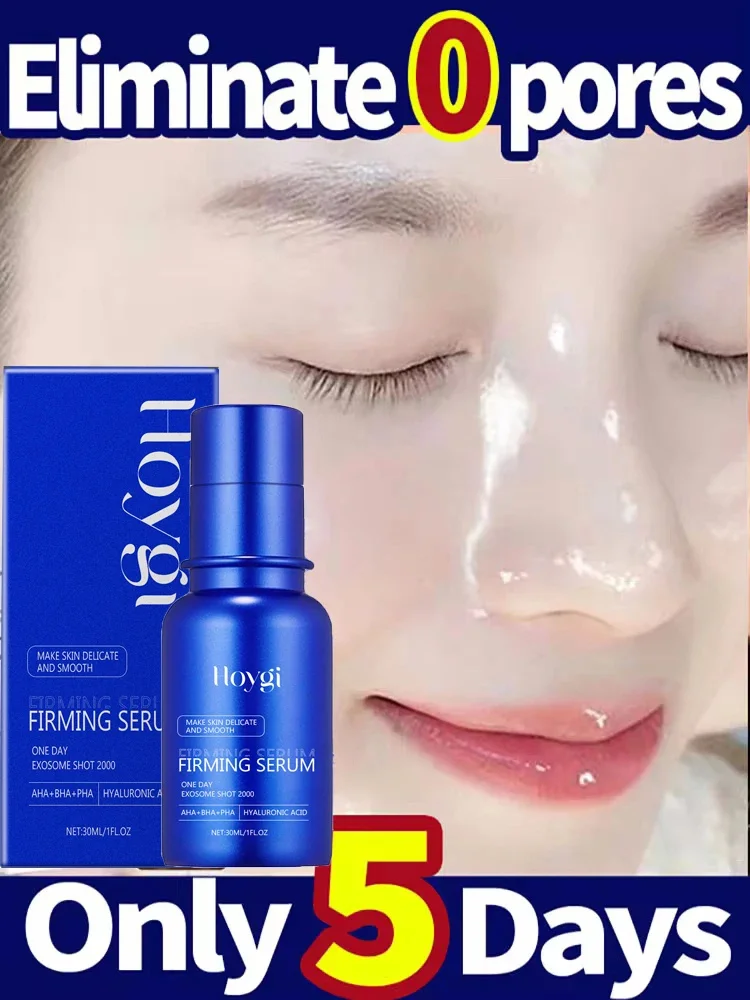 

Blue Shrink Pores Facial Essence Whitening Lifting Firm Fine Line Serum Moisturise Melanin Remove Brighten Skin Care Products