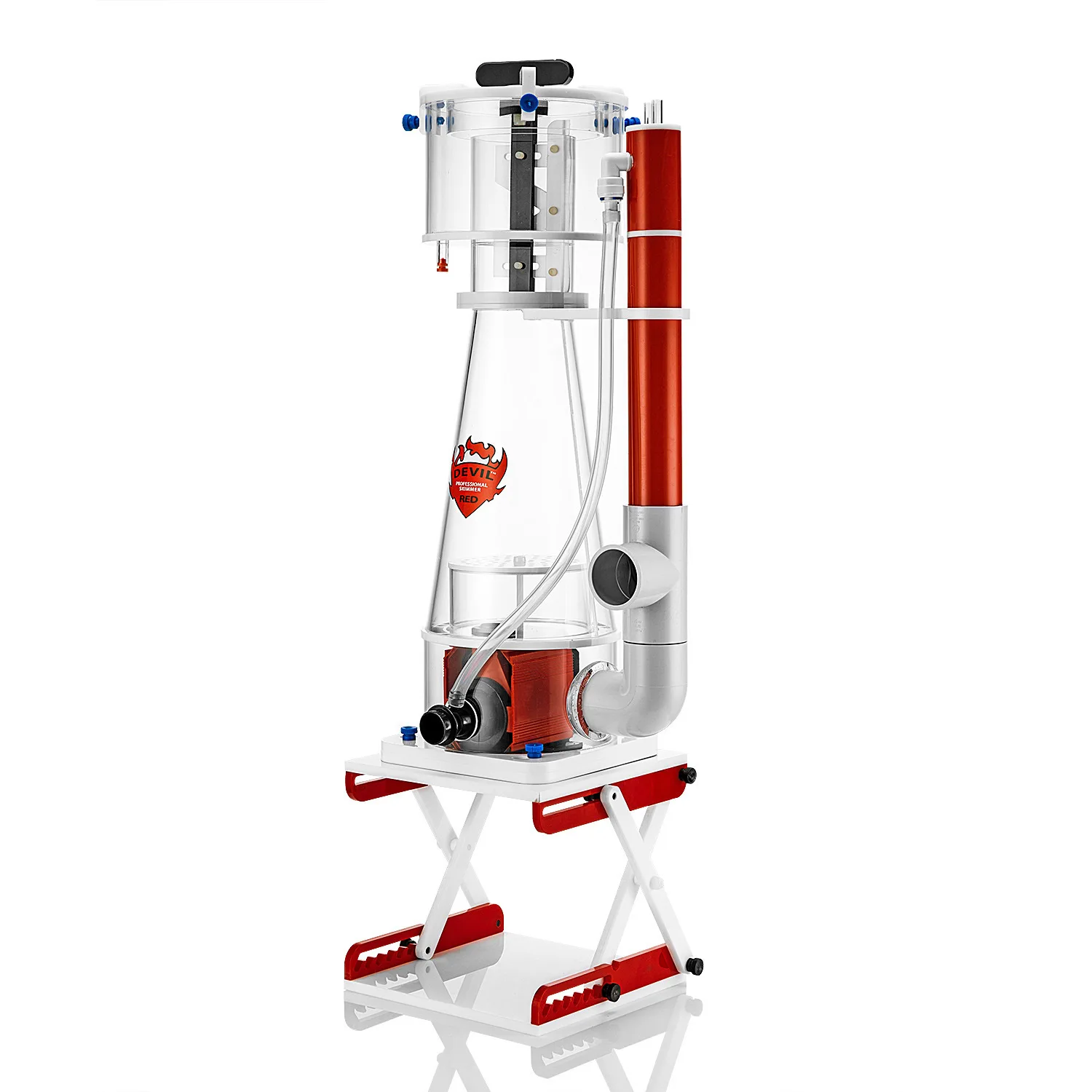 Marine soureces Devil red high quality protein separator lift 70-248MM adjustable height diameter 17CM 22CM 27CM