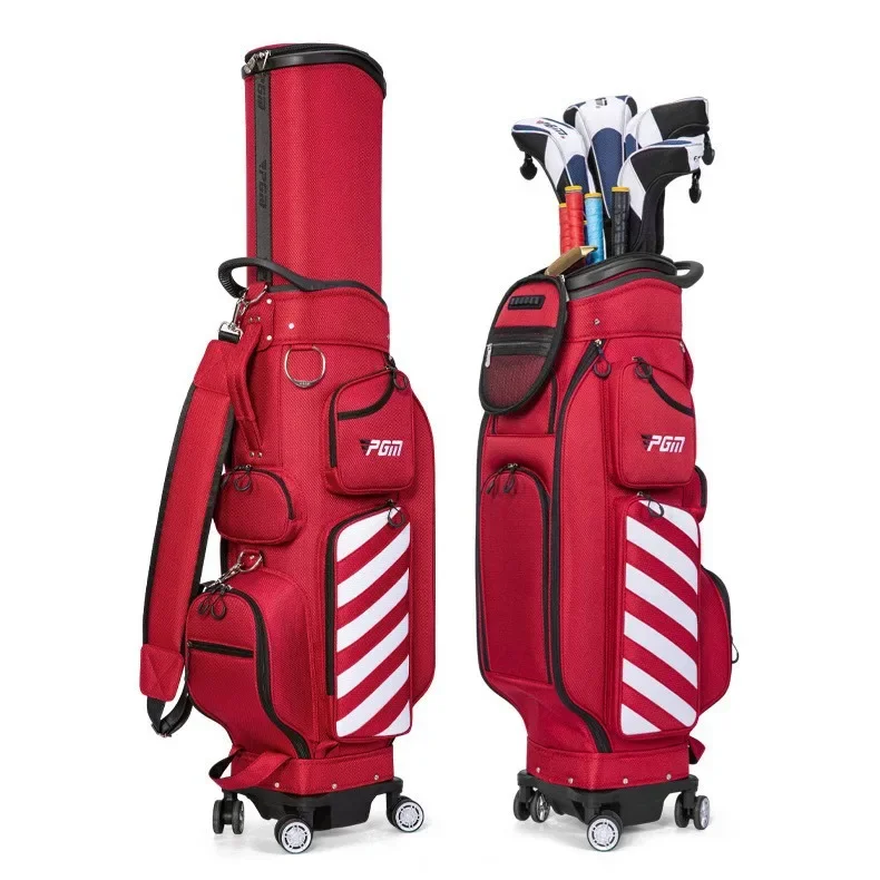 PGM bolsa de golf estándar con poleas, bolsa de golf telescópica multifuncional