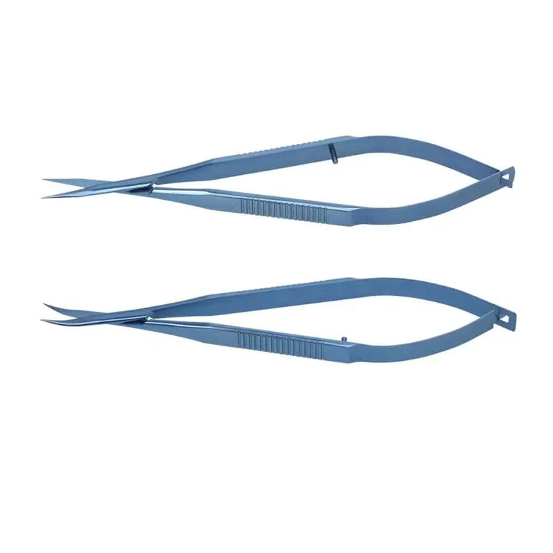 

Ophthalmic Tissue Scissors Westcott Tenotomy Scissor Straight Curved Scissors Ophthalmic Instrument Titanium Alloy