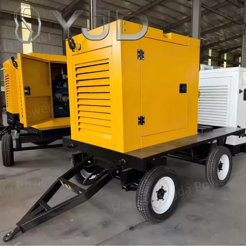 Diesel Mobile Drainage Drought Resistance Flood Prevention Sewage Discharge Trailer Water Drainage Pump Truck