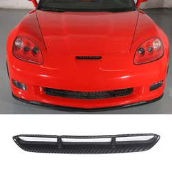 Dla Chevrolet Corvette C6 2005-2013 ABS z włókna węglowego silnik samochodowy pokrowiec dopływ powietrza naklejkę wykończenie ramy akcesoria samochodowe