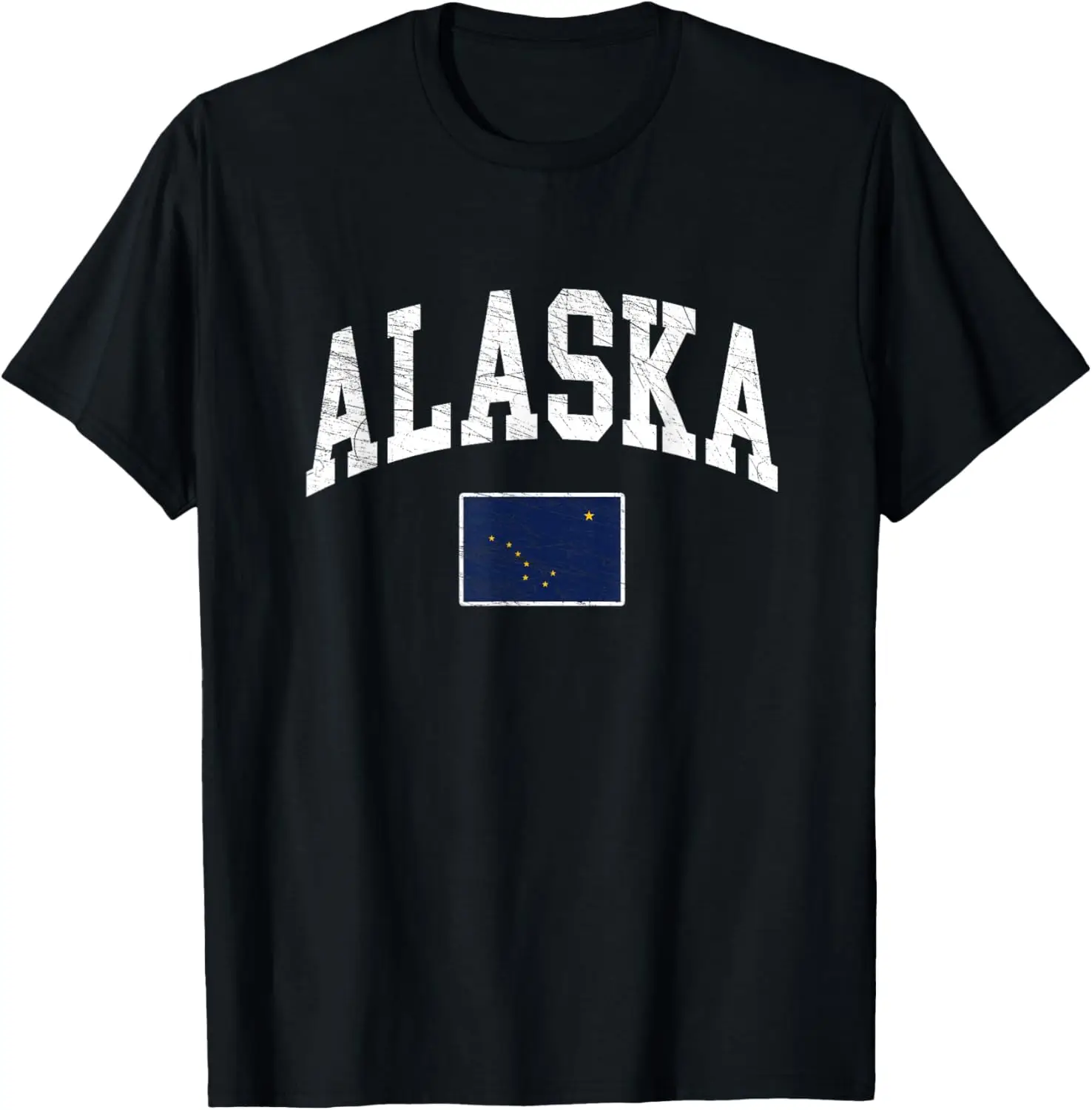 

Alaska - Distressed / Worn Design - Flag of Alaska - Classic T-Shirt