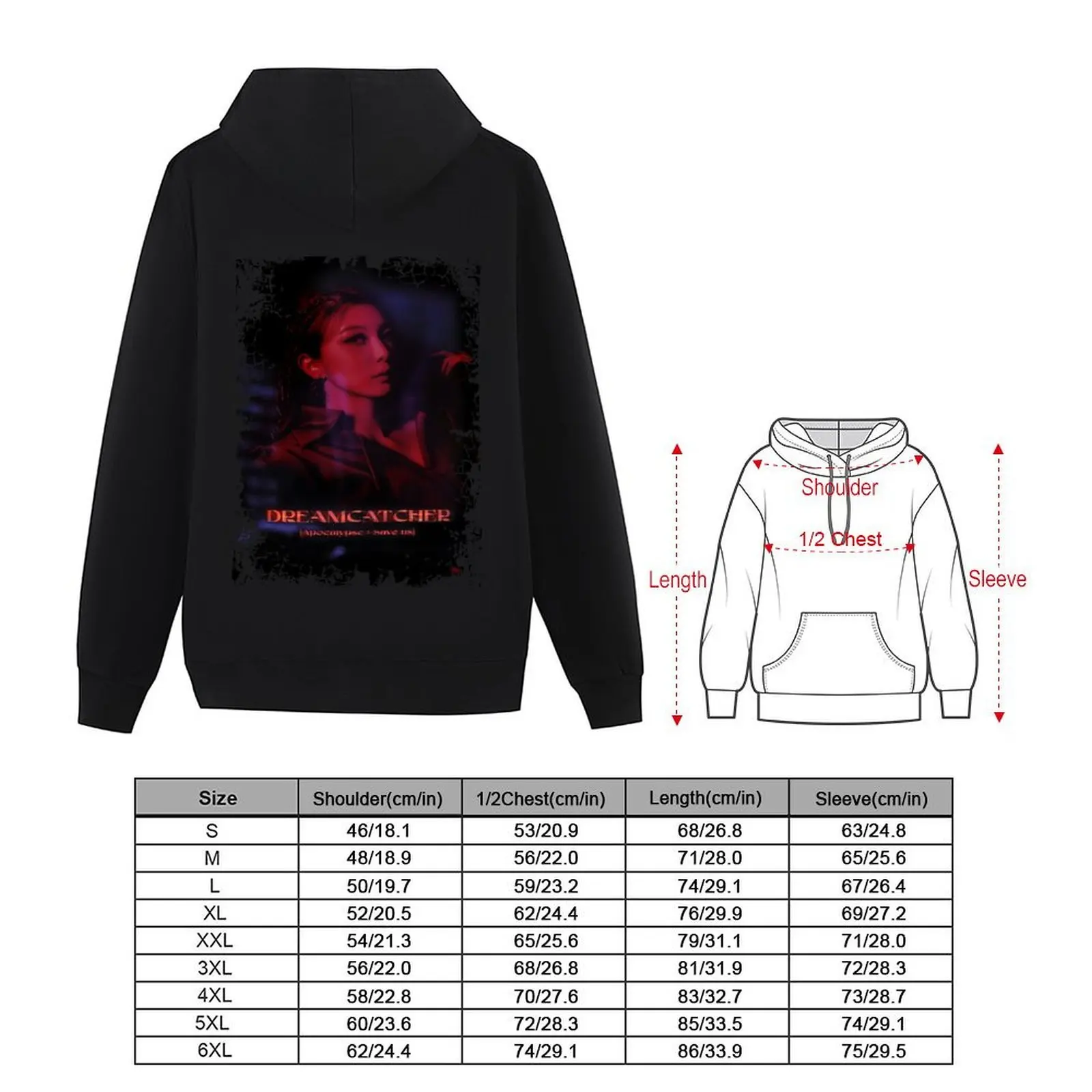 Dreamcatcher - Apocalypse: Save Us - Dami Hoodie ملابس رجالية ملابس رجالية ملابس أنيمي هوديي جرافيك