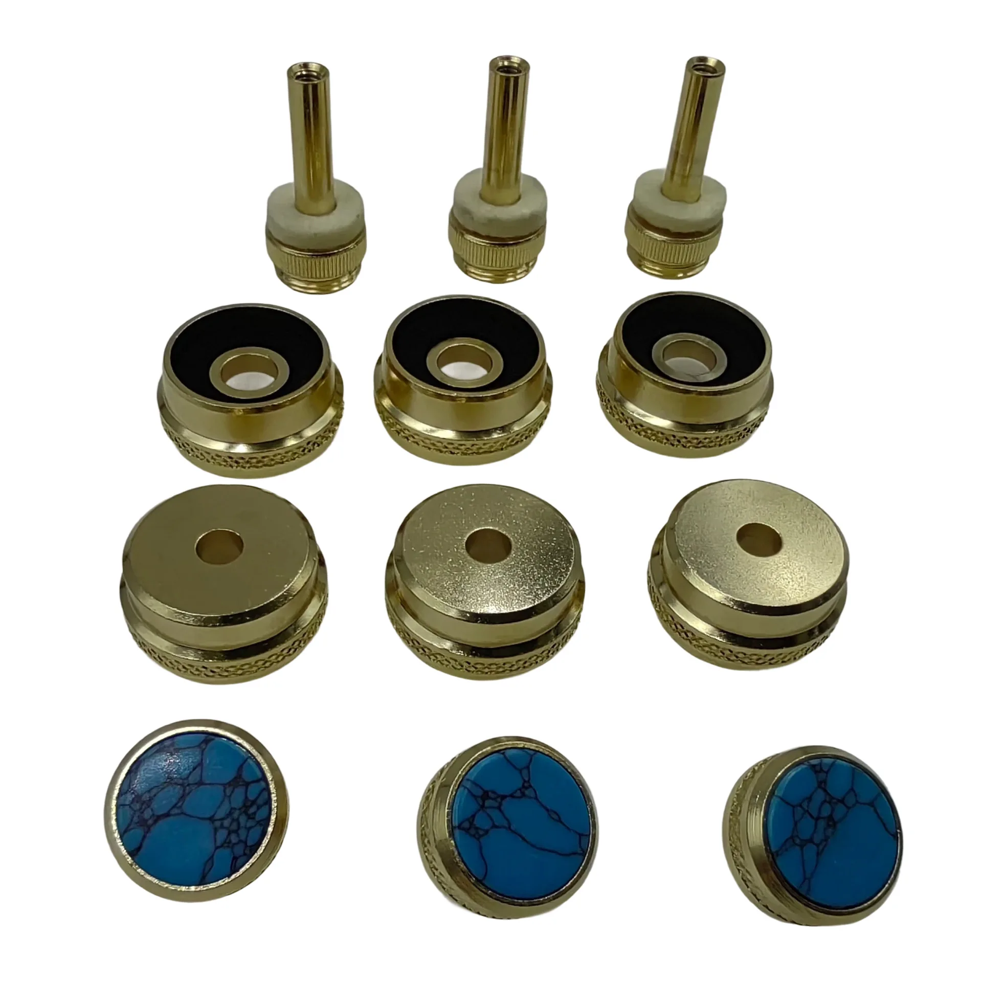 Trumpet accessories; small button of the bah button; abalone button; upper cover; lower cover; connecting rod copper button; sap