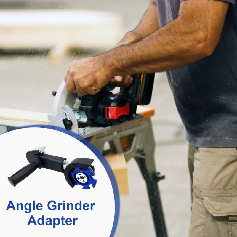 금속 금속 변환 기계 앵글 그라인더 어댑터 핸들이있는 100/115/125 앵글 그라인더 변환기에 적합