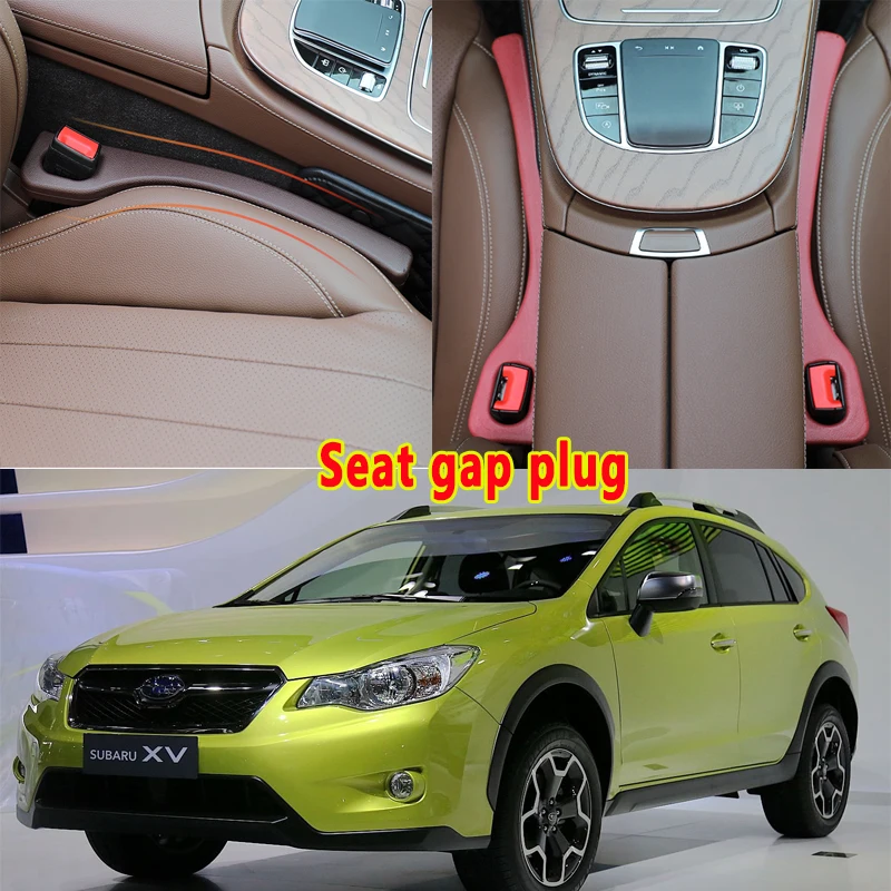 For Subaru XV Car Seat Gap Filler Side Seam Plug Strip Leak-proof Filling Gap Anti-drop Interior Car Decoration Supplies