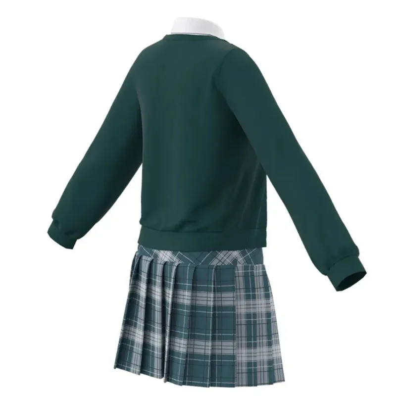 جميعنا ميتة تأثيري حلي زي مدرسي المرأة فستان ملابس هالوين كرنفال البدلة