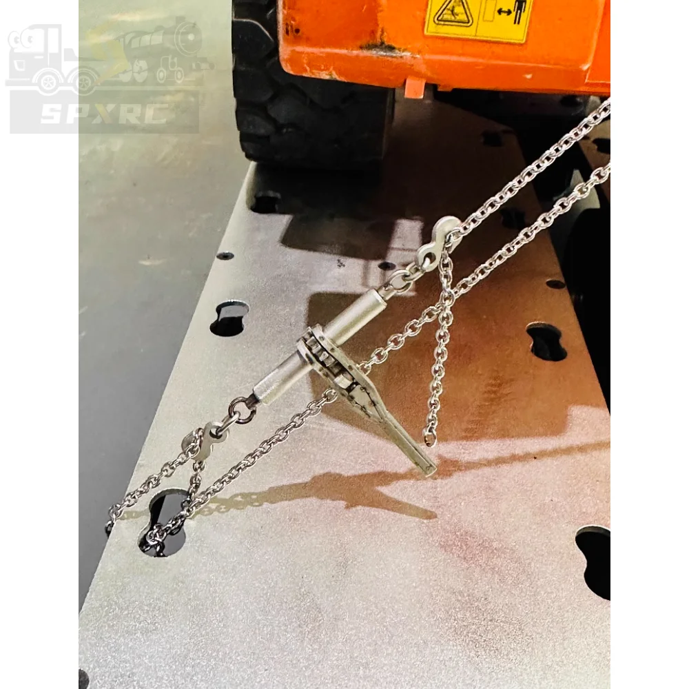 Metal Binder Chain Tensioner Parts For The Jdm203 Static Point Model Tamomia 1:14 Metal Simulation Rc Truck Trailer Toy Parts