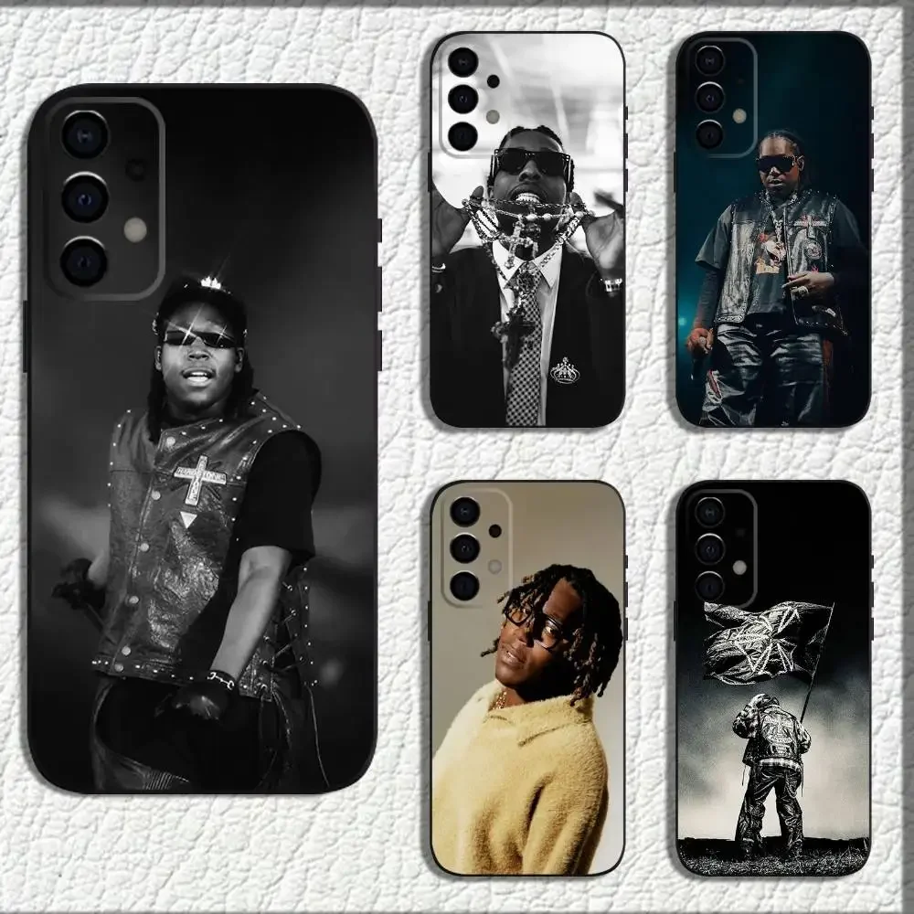 

D-Don SingerToliver Phone Case For Samsung Galaxy A73,72,71,A52,51,40,41,A22,A32,31,A13,12,Note20 Soft Black Shell