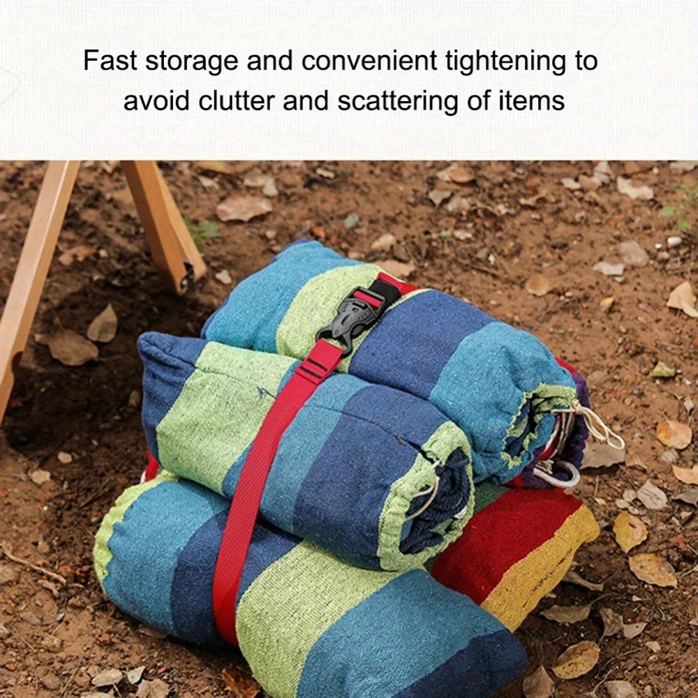 قطعتان من مشبك الأمتعة للتخييم، مشبك محمول سريع التحرير، مشبك قوي، أداة تخييم للأمتعة