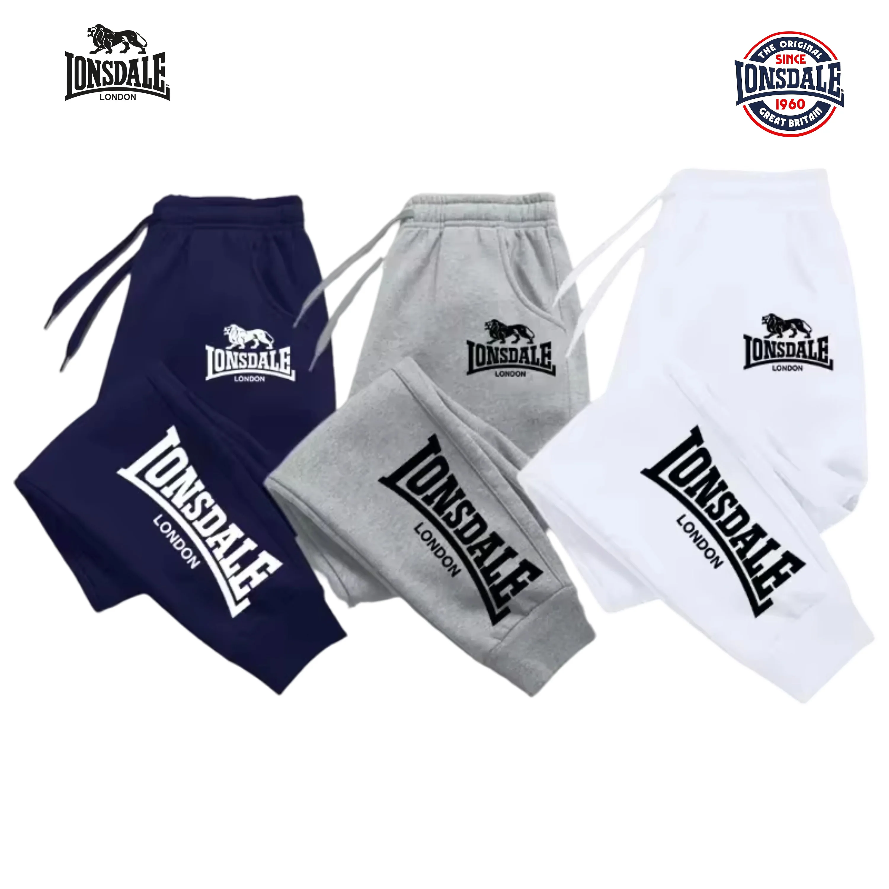 

Everlast Men's Printed Running Pants Breathable Sport Joggers Sweatpants Casual Fitness Gym Trousers for Men And Women