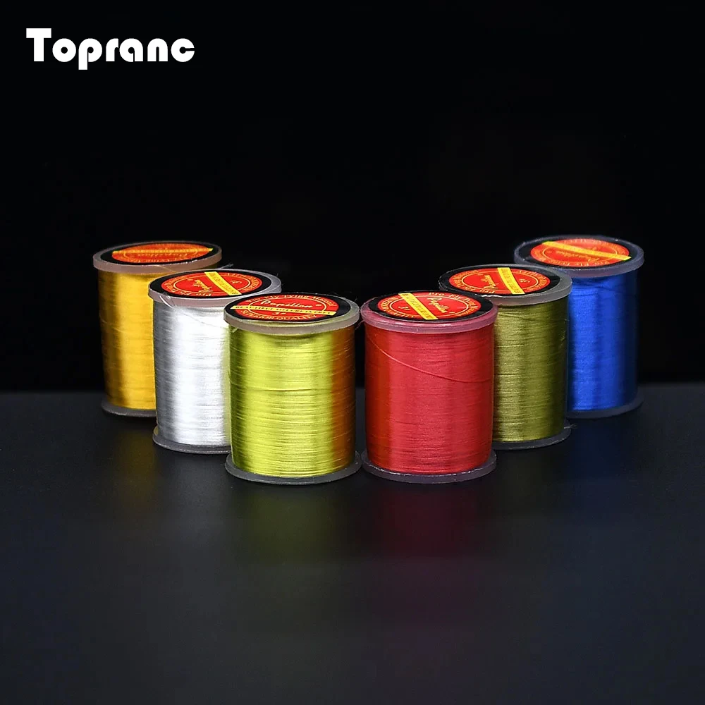 Topranc 1Pc 75D Fly Tying Thread: Standard Bobbin For Making Fishing Flies Tying Material