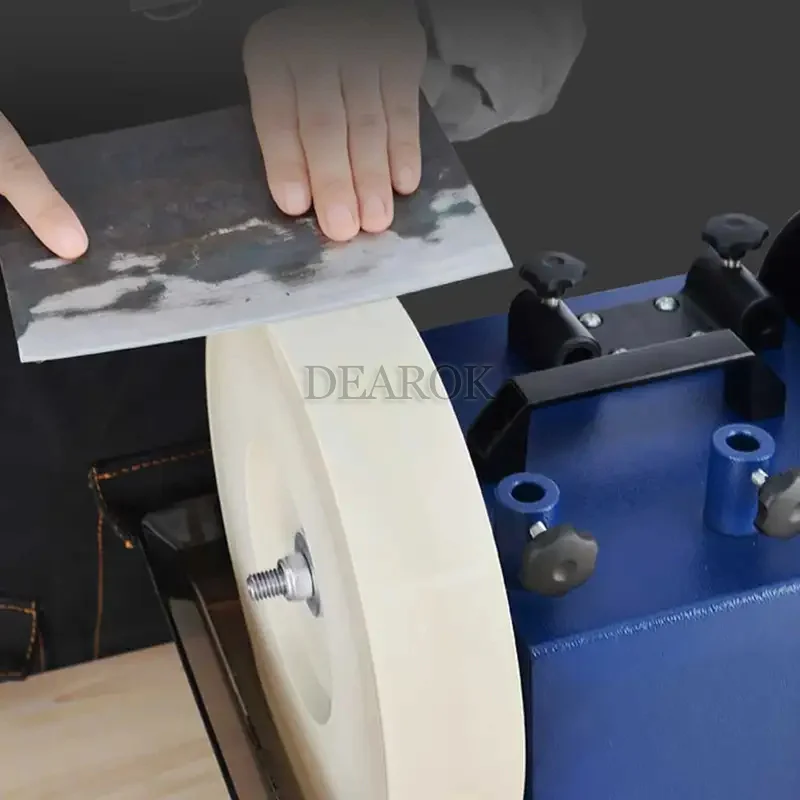 10 Inch Low Speed Water Cooled Knife Sharpener,sharp-edged Electric Grinder, Butcher's Kitchen Knife, Scissors, Knife Grinder