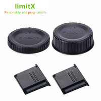 2x Hot Shoe Cover & F Mount Camera Body Rear Lens Cap For Nikon D3500 D3400 D3300 D5600 D5500 D5300 D7500 D7200 D750 D850 D610
