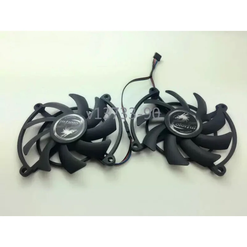 For Rainbow GTX1060 Flame Ares U Thunderstorm Shark 1060 1070 video card fan