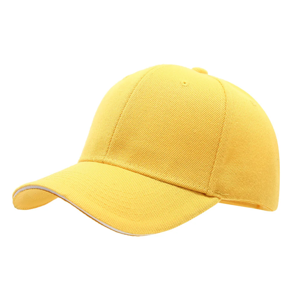 17 Farben 6 Stück Feine Woll-Baseballkappen für Herren und Damen Einfarbige Freizeitkappen für Outdoor und Reisen Modische Mützen – Detail 19