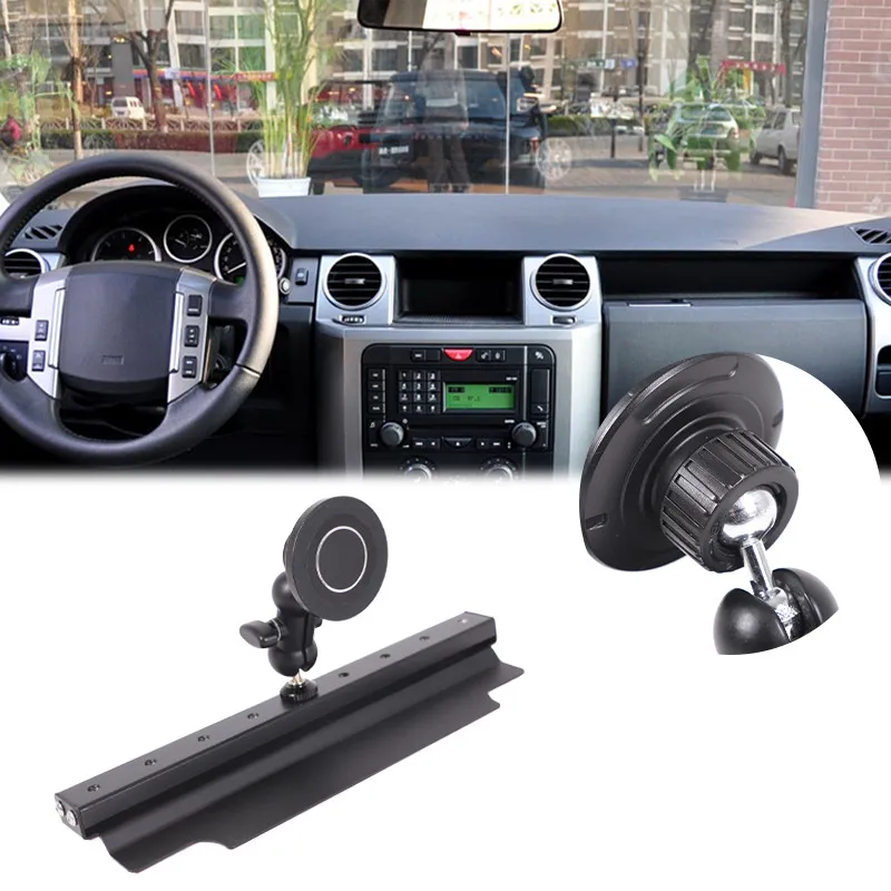 

[Ready Stock] For Land Rover Discovery 3 2004-2009 New Magnetic Multi-Function Dashboard Phone Holder Platform