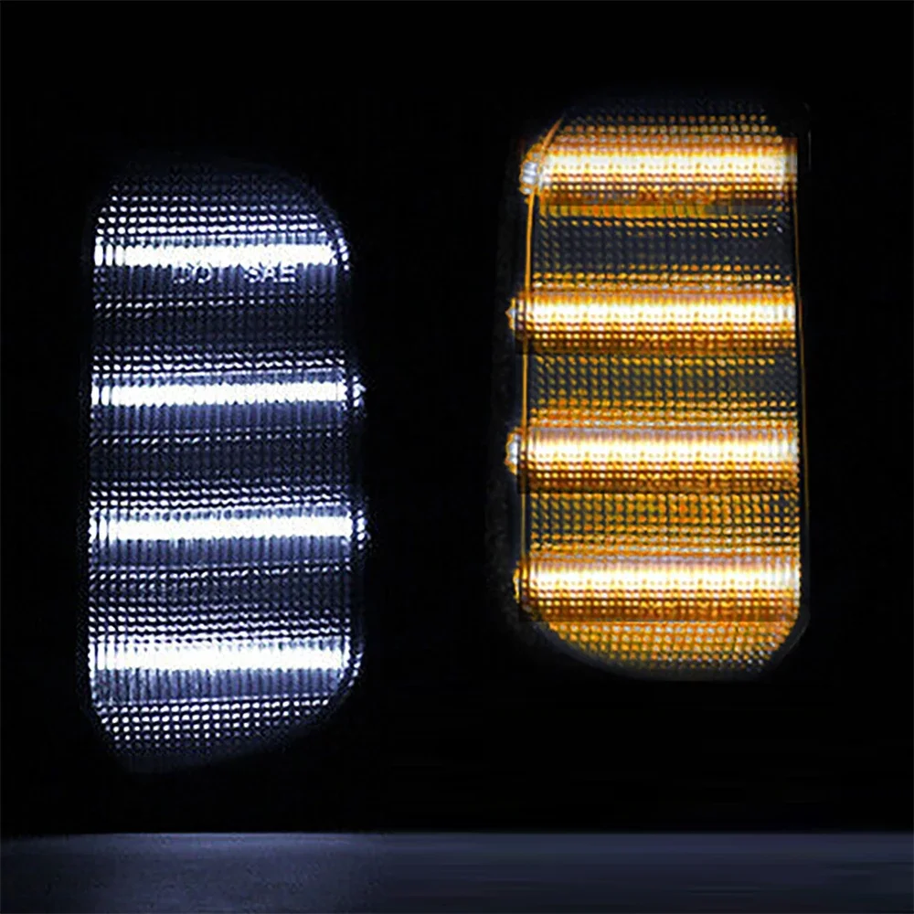 LED Side Mirror Light Daytime Running Light Dynamic Clearance Lamp For Chevy Silverado 1500 2019-up for GMC Sierra 1500 19-22