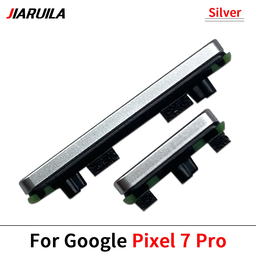 NEUE seitliche Lautstärketaste + Ein-/Aus-Taste, Tastenset, Ersatzteil für Google Pixel 6/6 Pro/6A/7/7 Pro/7A