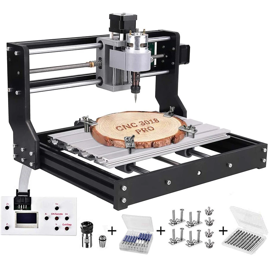 CNC 3018 Pro Engraving Machine Kit GRBL Control DIY Mini CNC Router 3 Axis PCB PVC Wood Carving Milling Engraving Machine