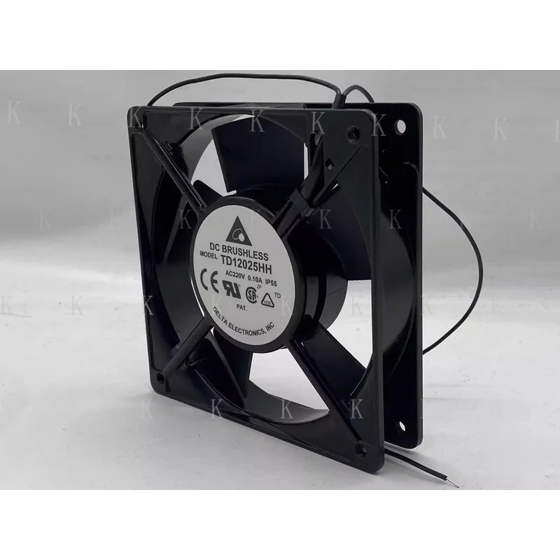 C لدلتا TD12025HH AC220V 0.1A 12 سنتيمتر مروحة التبريد المحورية