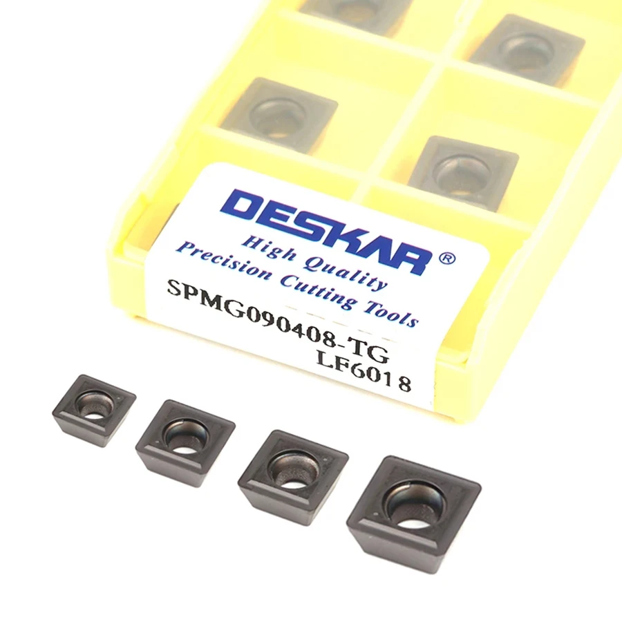 deskar spmg050204 spmg060204 spmg07t308 spmg090408 spmg110408 tg lf6018 u insercoes de carboneto de broca cnc torno ferramentas uma caixa de 10 pecas 01
