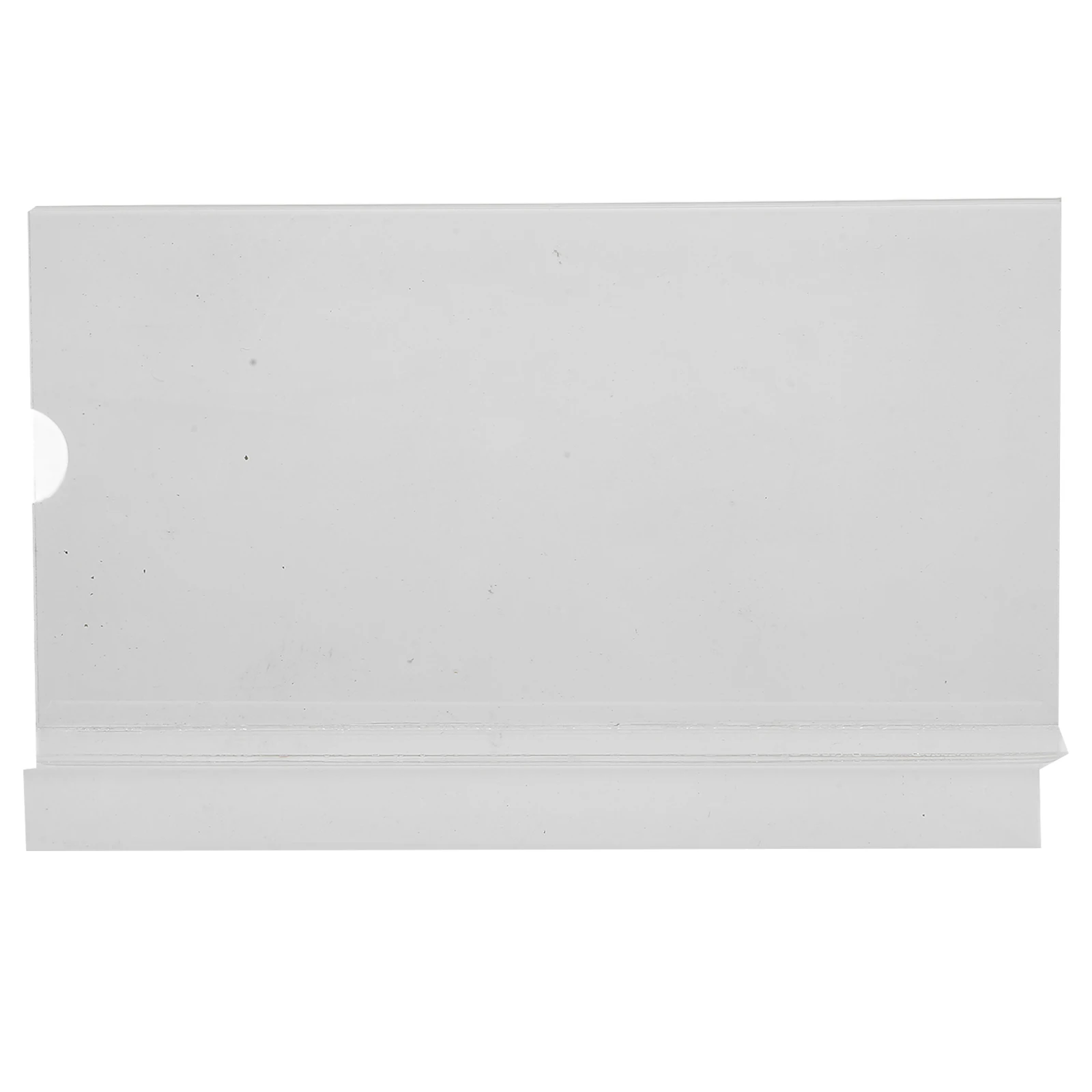 

Lobby Acrylic Sign Holder Mini T Shape Name Card Display Vertical Desktop Organizer Rack Clear Clarity Price Tag Clip
