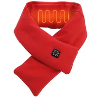 Electric Heating Scarf USB Charging Electric Heated Scarf Washable Thermal Neck Wrap Warmer Soft for Outdoor Camping Hiking