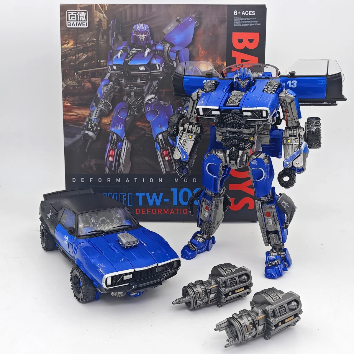 BAIWEI Transformation TW1033 16.5cm TW-1033 Dropkick KO SS46 OVERSIZE Action Figure Toy Collection