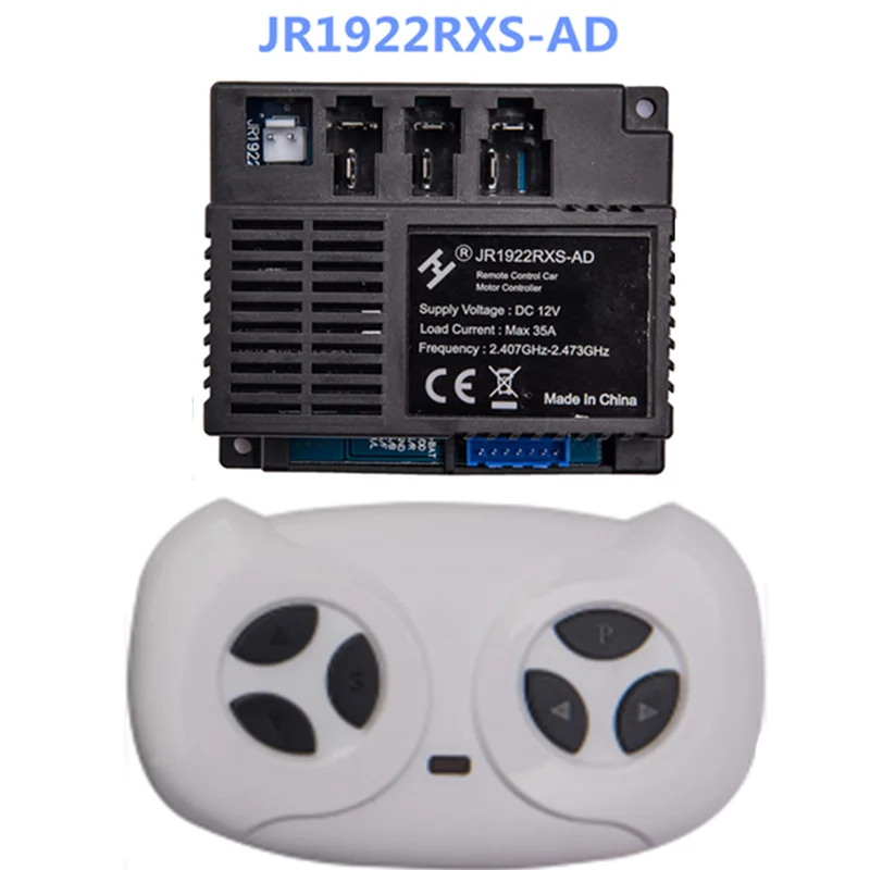 JR1922RXS-AD NE 12V 2.4G 블루투스 리모컨 및 리시버 옵션, 어린이용 승차 교체 부품