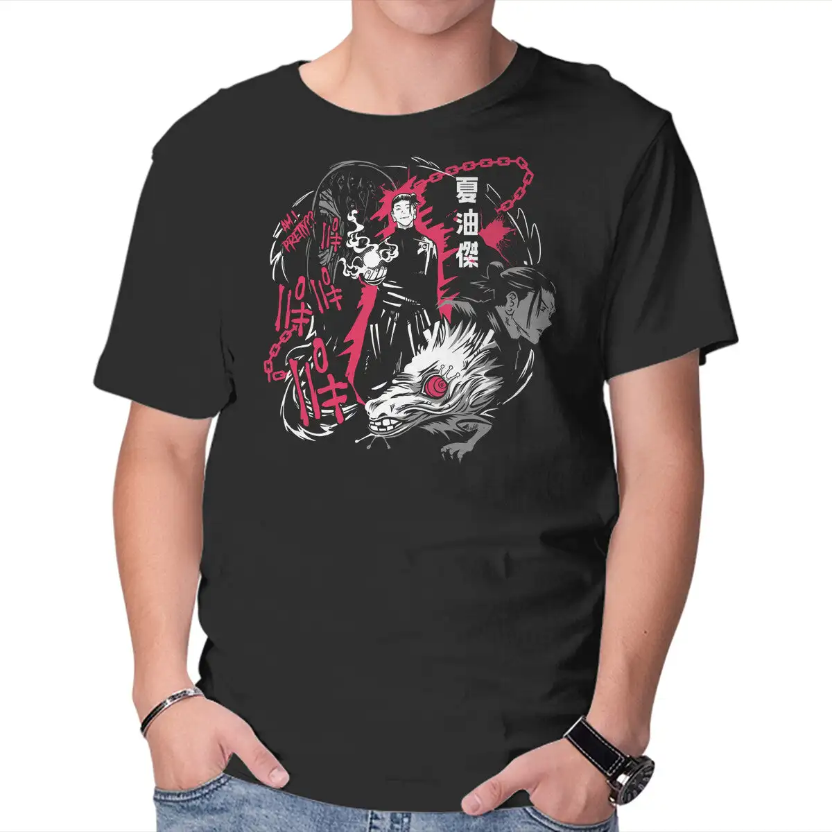 Cursed Spirit Manipulator Anime Graphic T-shirts for Men Clothing Women Short Sleeve Tees New Arrivals Unisex Summer