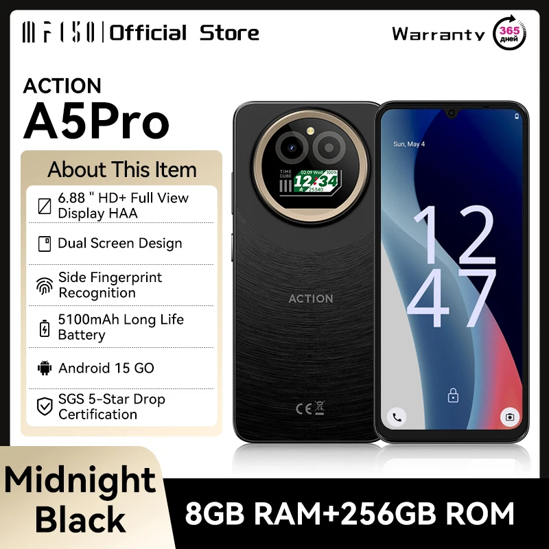 た*ん様 IIIF150 Action A5Pro 256GB ブラック スマー Action A5