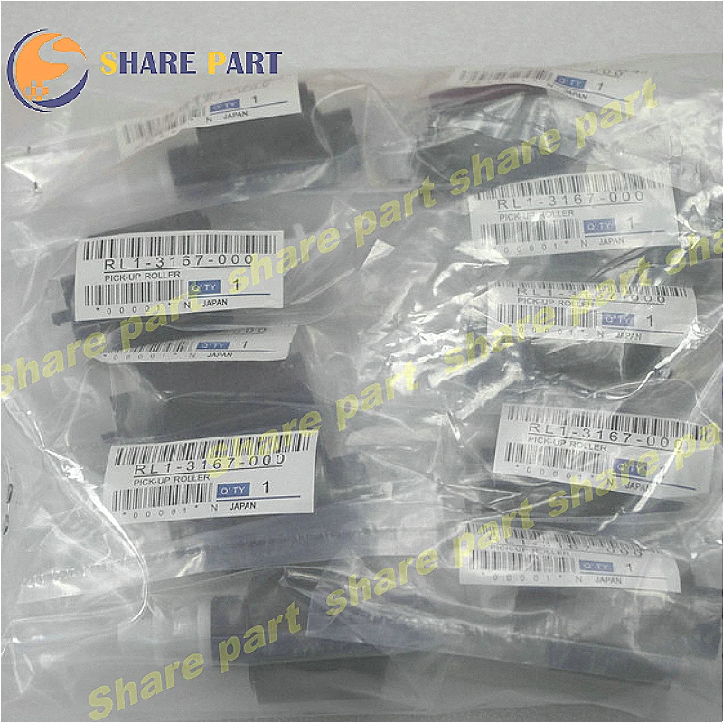 

10pcs Original New RL1-1370-000 (RL1-3167-000) Tray 2 Pickup Roller for HP P3005 M3027 M3035