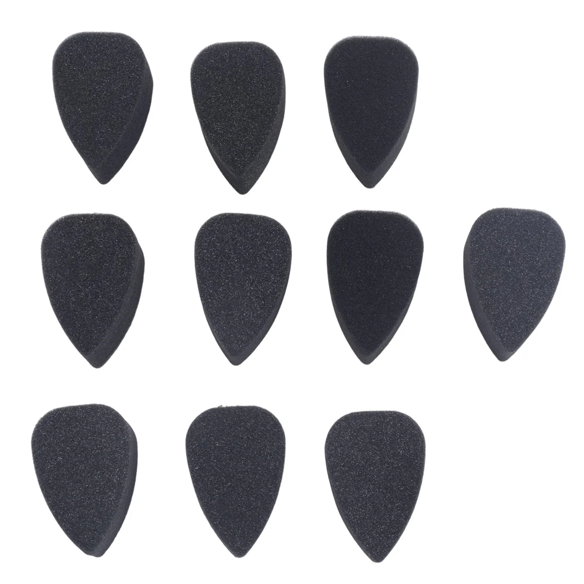 CHCH Face Paint Sponges Face Painting Black Sponges High Density for Art Work and Body Paint (10 Petals + 10 Half Moon)