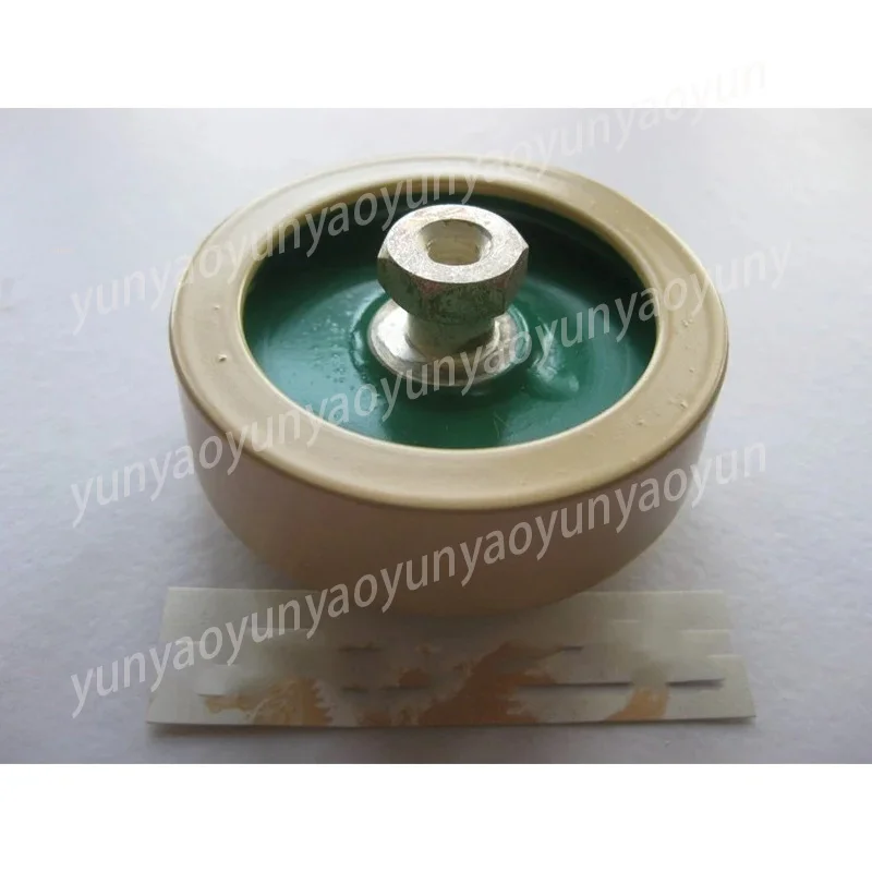 

81-1 500PF 10KV 8KVA High Voltage Ceramic Capacitor High Frequency Disc Type