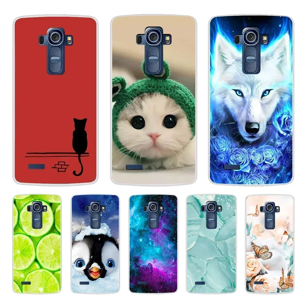 Soft TPU Case For Coque LG G4 Case Cover Silicone Painted Phone Cover For Protector LG G4 G 4 H815 H818 Bumper Case Capa Fundas