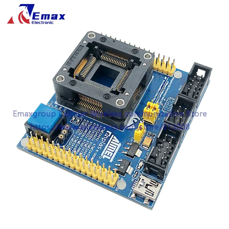 IC-SOCKET siège d'essai prise de Test banc d'essai QFP64 ATmega6450x ATmega2561x ATmega169x ATmega169P/329/329P bloc nouveau