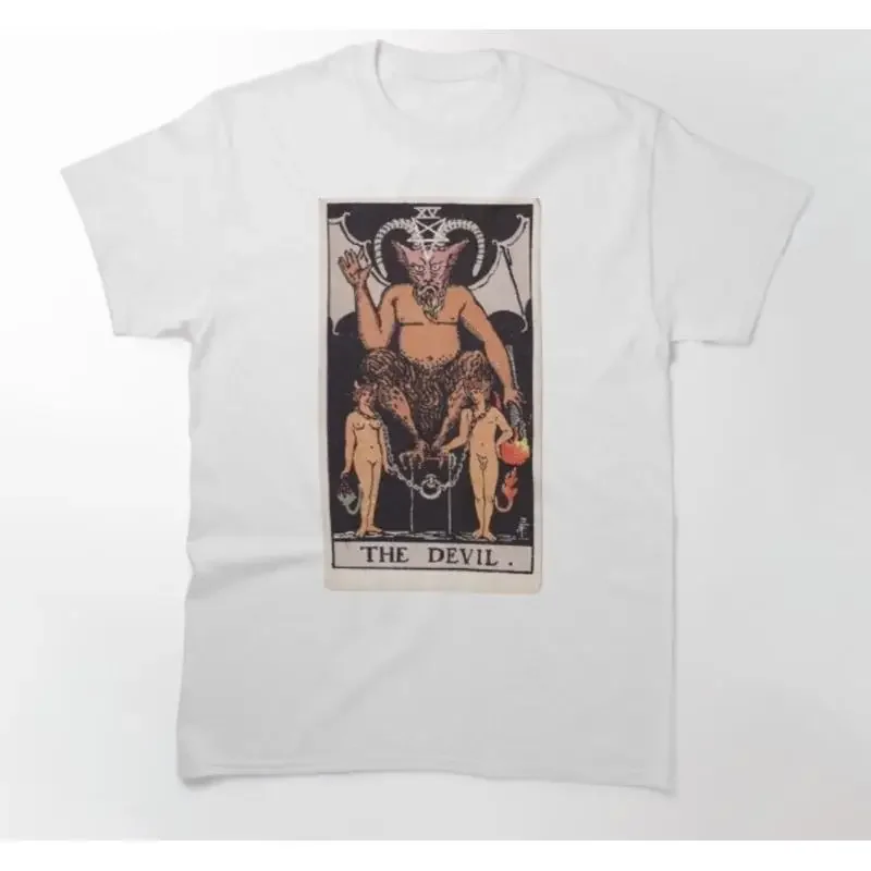 The Devil Tarot Card T shirt Esoteric Mystic 100 Premium Cotton