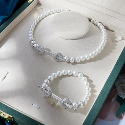 015810 Beaded Choker for Women Color Natural Stone Necklace Set Daily Wear Ceremony Engament Cocktail Party Jewelry Accessories