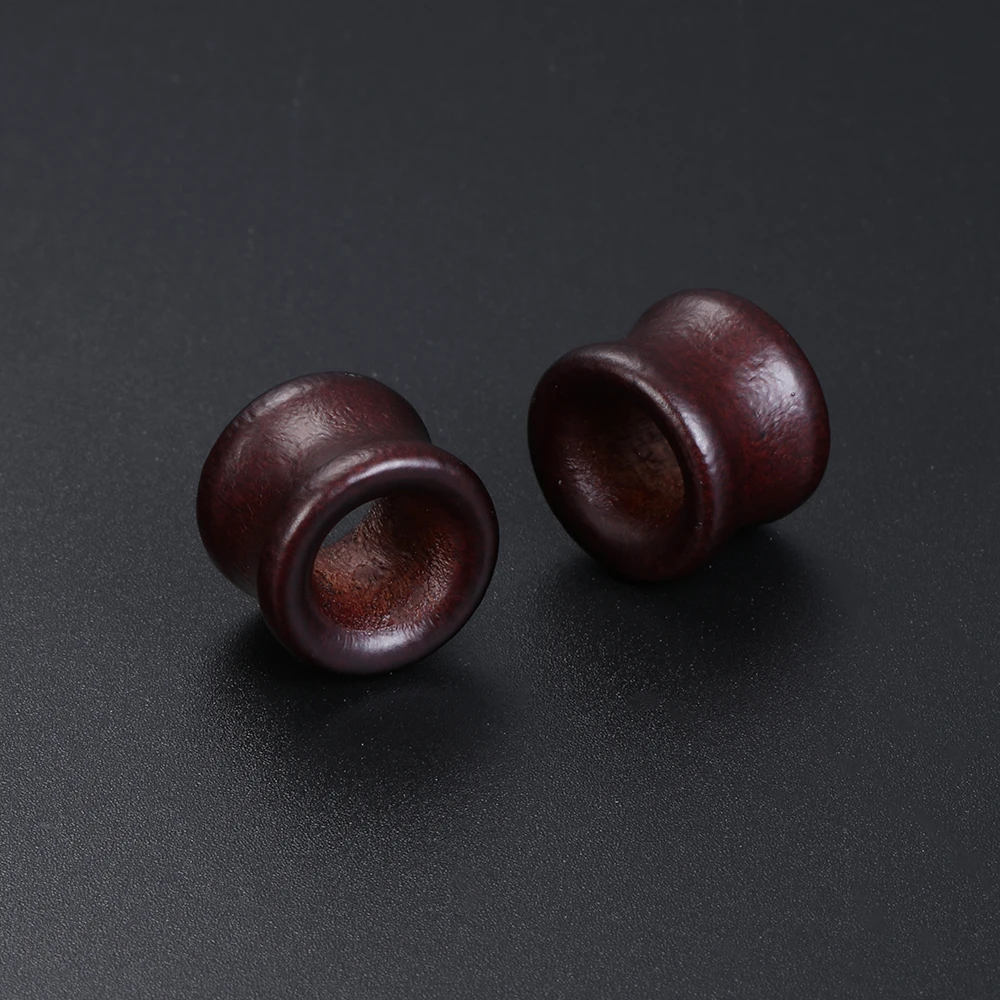 8-25mm Black Wood Plugs Body Jewelry Wooden Plugs For Ears Ear Gauges Tunel Piercing Ear Stretchers Plugs And Tunnels Wood 10mm