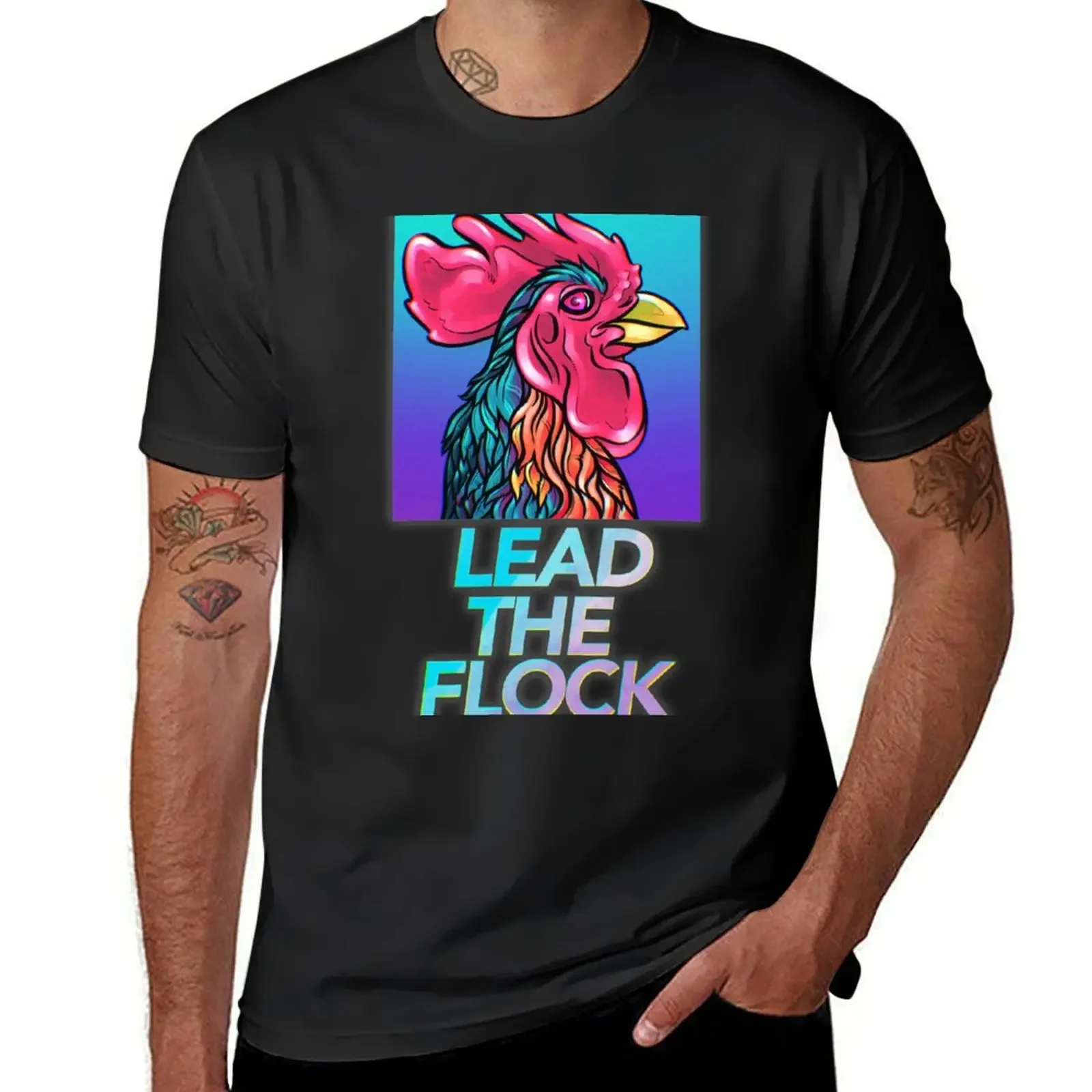 Lead The Flock T-Shirt vintage t shirts blacks heavyweights plus sizes clothing for men