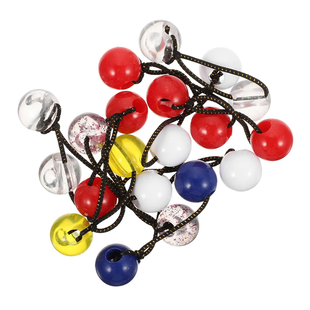 

20 шт. детских резинок для волос с двойным шариком, милые эластичные держатели для хвоста для девочек и женщин, для повседневной носки и вечеринок, подарок