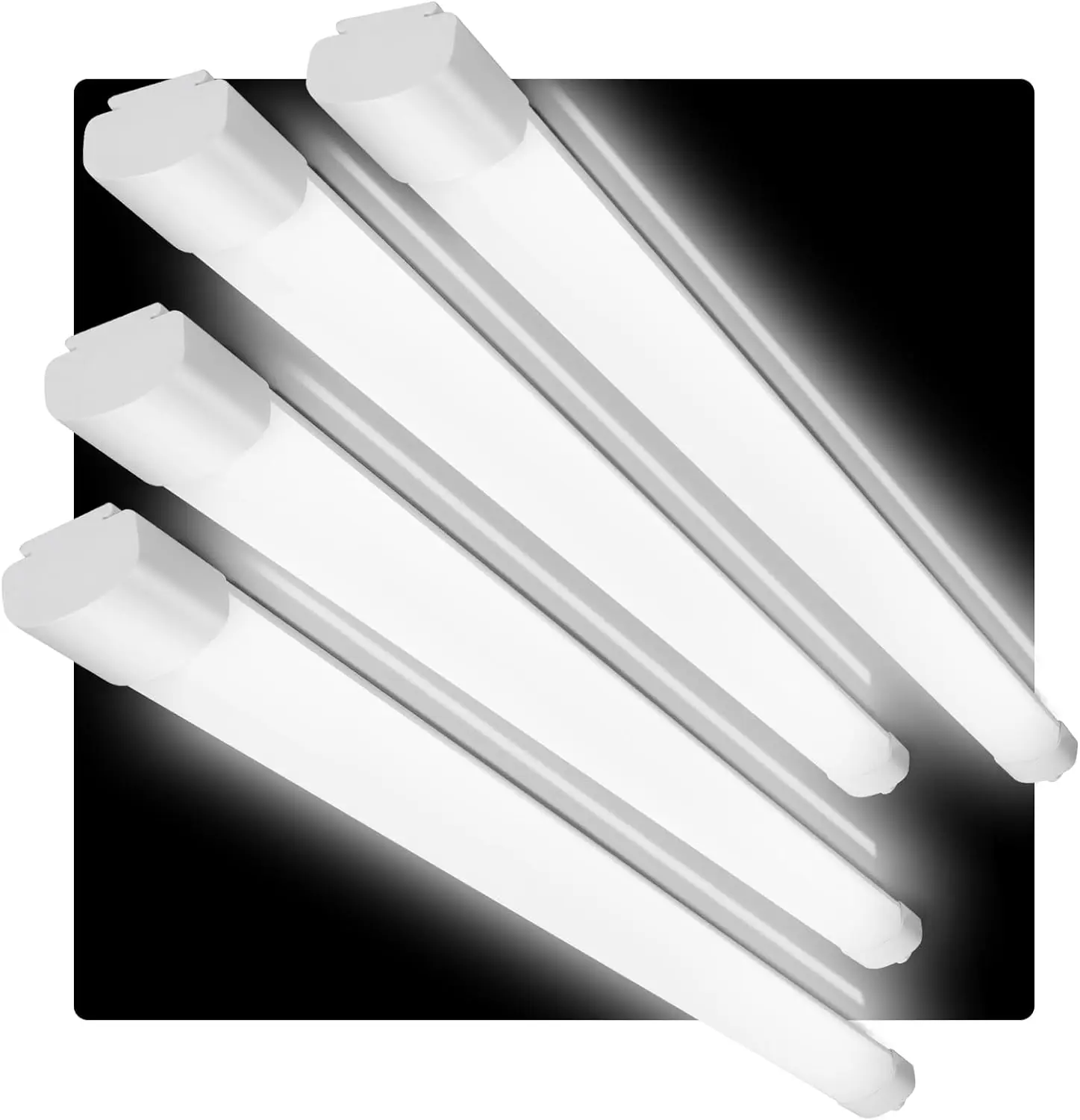Lampada a barra LED Tri-Proof da 150 cm, 45W, 5000LM, IP65, impermeabile, tubo da soffitto 4000K per garage, officina, cantina, bagno, cucina