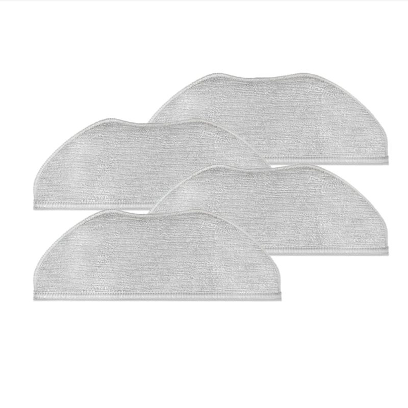 8Pcs Mop Cloth Replacement Parts For Tefal Rowenta X-Plorer Serie 95 RG7975WH RG7987WH Robotic Vacuum Cleaner Spare